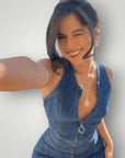 CAPRI | DENIM JUMPSUIT - ByRiot