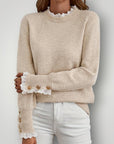 LOVISE | LACE RUFFLE GENSER - ByRiot