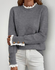 LOVISE | LACE RUFFLE GENSER - ByRiot