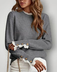 LOVISE | LACE RUFFLE GENSER - ByRiot