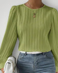 SAVANNAH | PLEATET BLUSE - ByRiot
