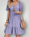 VIVIENNE | V-HALS SOMMERKLEDD - ByRiot