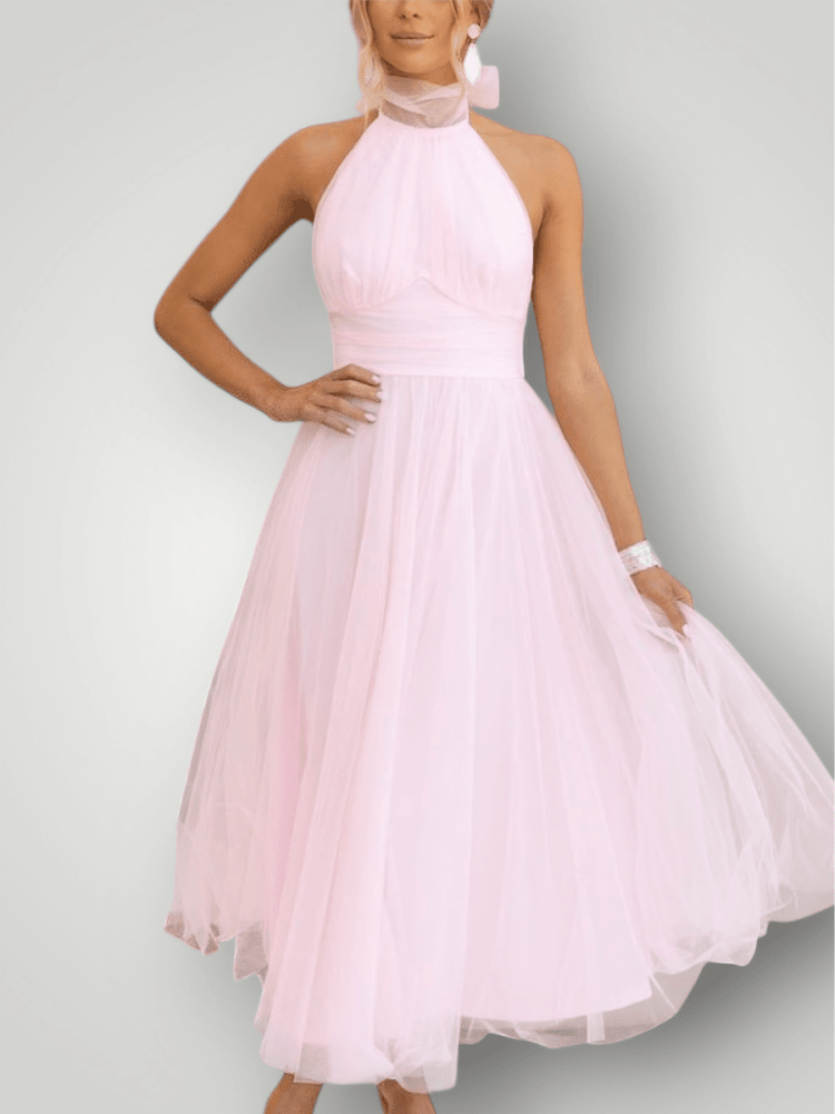 AMARA | HALTER MAXI-KJOLE - ByRiot
