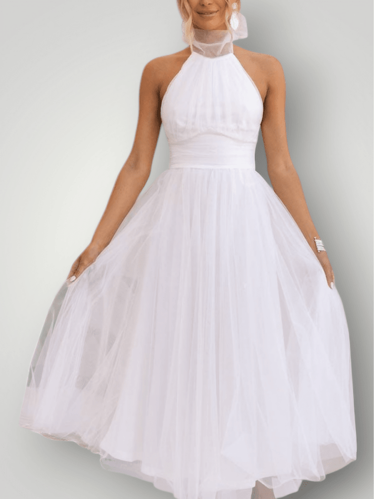 AMARA | HALTER MAXI-KJOLE - ByRiot