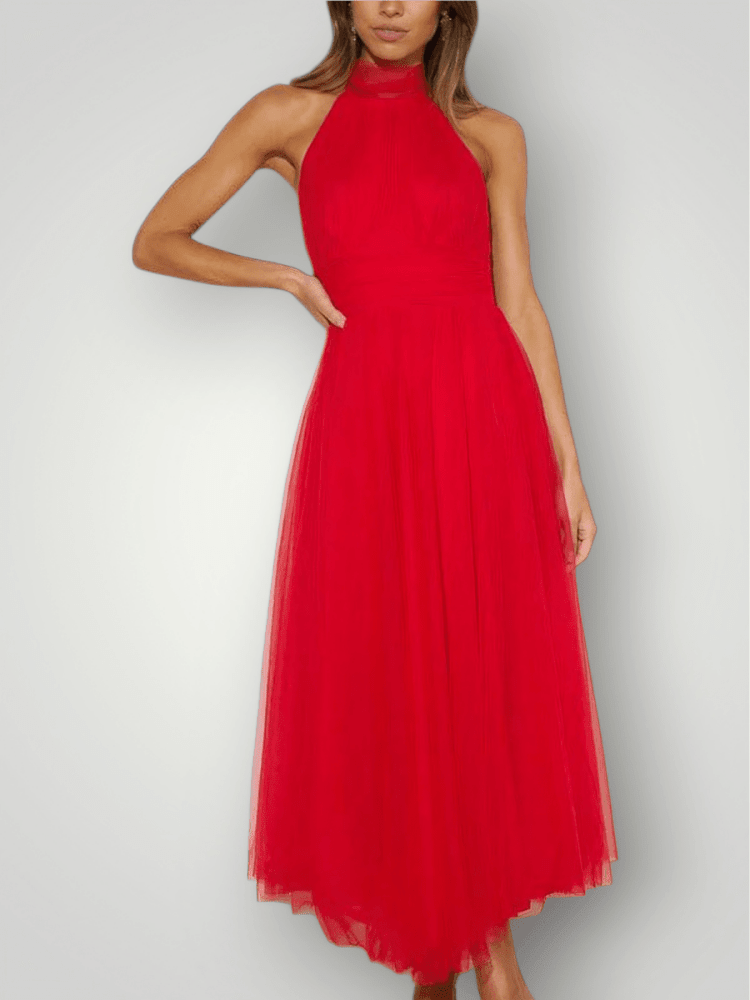 AMARA | HALTER MAXI-KJOLE - ByRiot