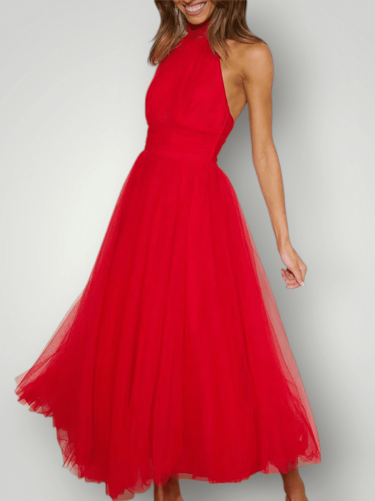 AMARA | HALTER MAXI-KJOLE - ByRiot