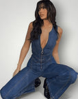 CAPRI | DENIM JUMPSUIT - ByRiot