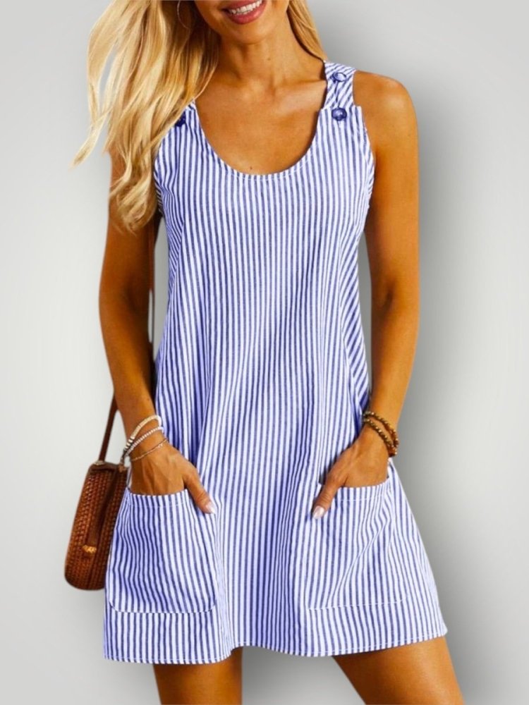 CRESSIDA | STRIPET SOMMERKJOLE - ByRiot