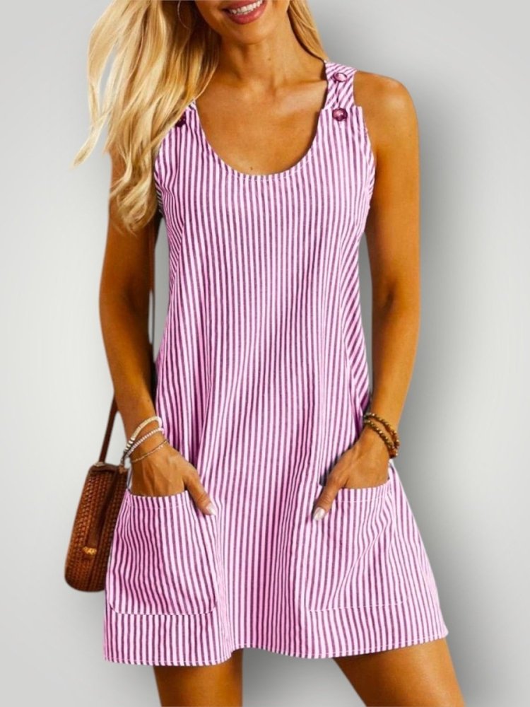 CRESSIDA | STRIPET SOMMERKJOLE - ByRiot