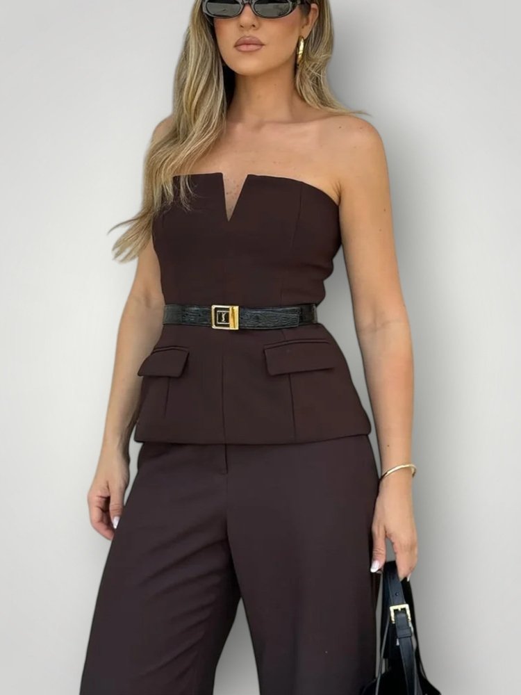 DEMY | SEXY STROPPELØS TOPP - ByRiot
