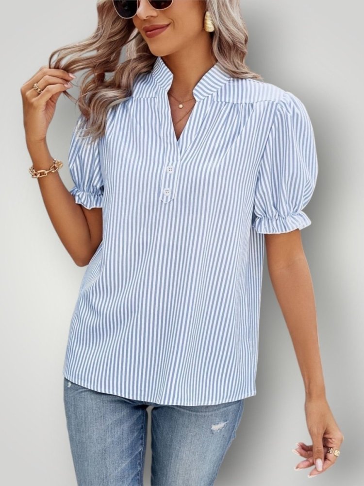 EMMA | STRIPET BLUSE - ByRiot