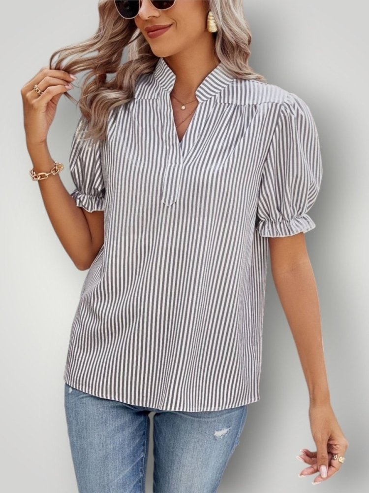 EMMA | STRIPET BLUSE - ByRiot