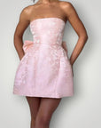 HAILEY | STRAPLESS BUE KJOLE - ByRiot