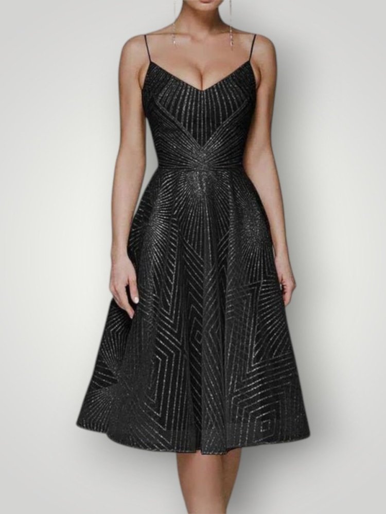 LARA | ÅPEN RYGG ELEGANT KJOLE - ByRiot