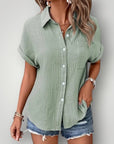 MATILDA | KORTERMET BLUSE - ByRiot