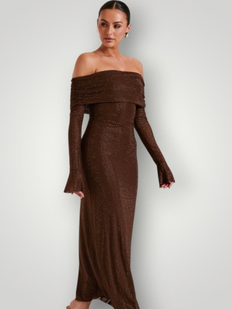 MYRTHE | DIAMOND MAXI KJOLE - ByRiot