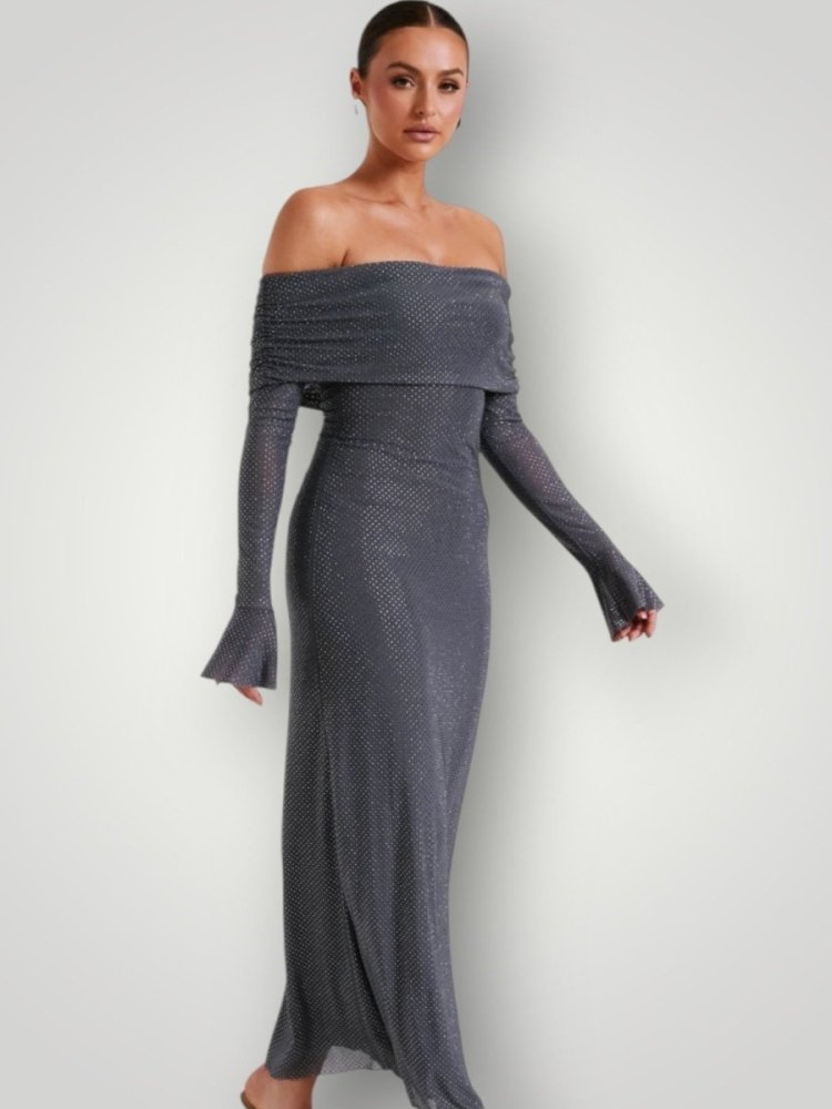 MYRTHE | DIAMOND MAXI KJOLE - ByRiot