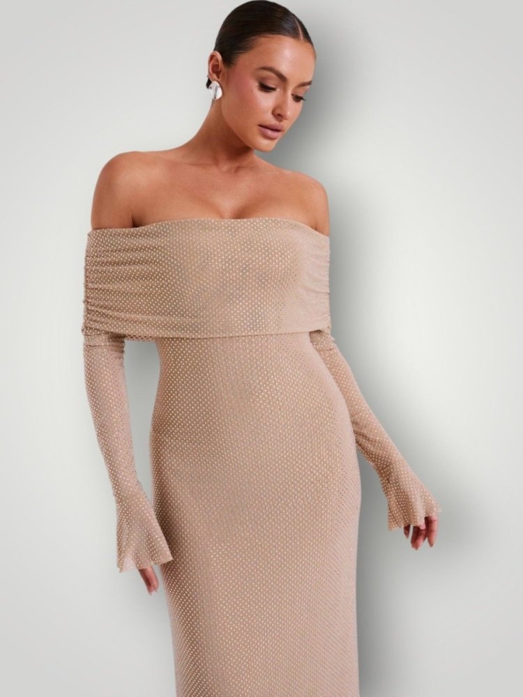 MYRTHE | DIAMOND MAXI KJOLE - ByRiot