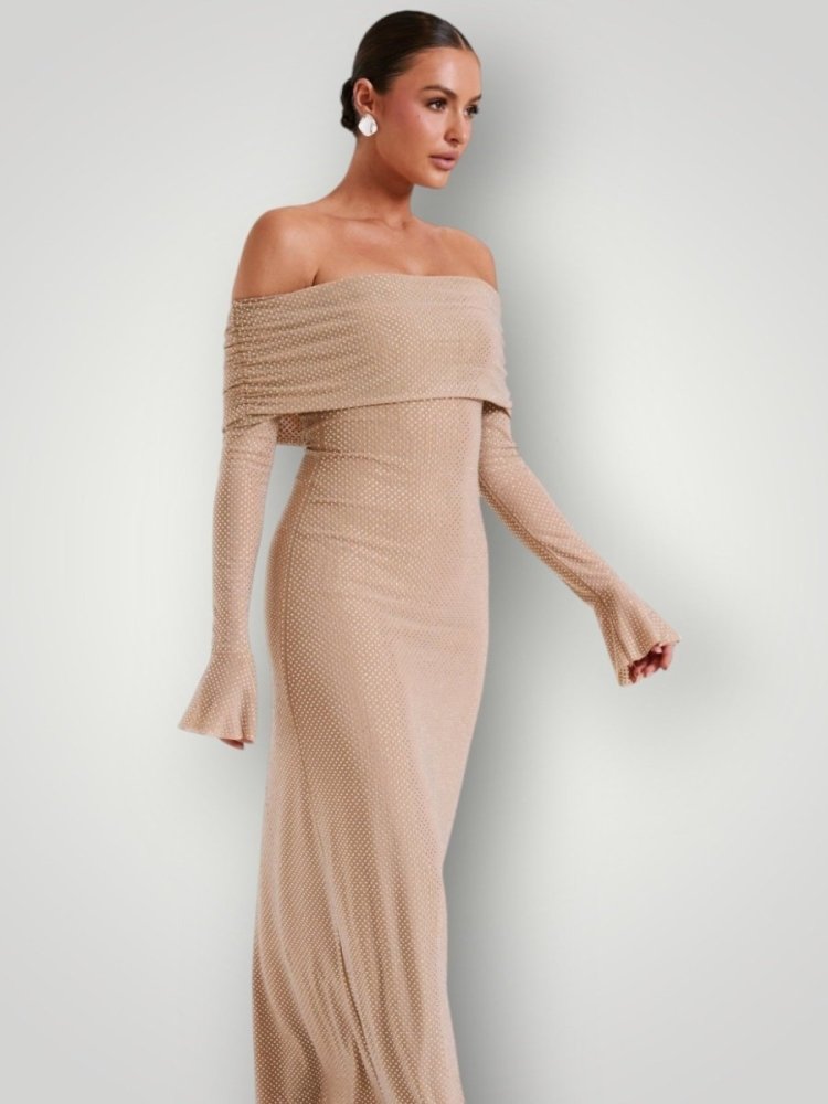 MYRTHE | DIAMOND MAXI KJOLE - ByRiot