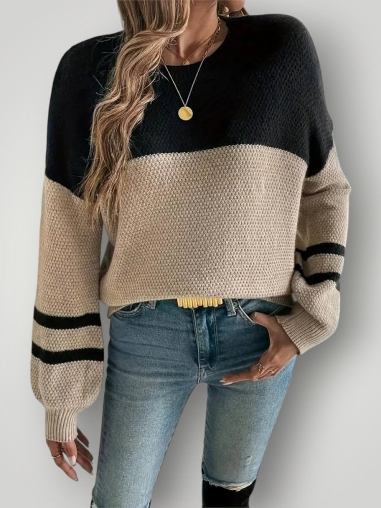 ROMY | ELEGANT STRIKKET GENSER - ByRiot