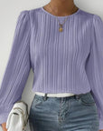 SAVANNAH | PLEATET BLUSE - ByRiot