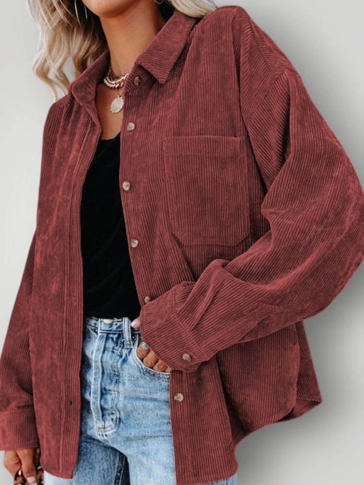 SEREN | VINTAGE VELVET SKJORTE - ByRiot